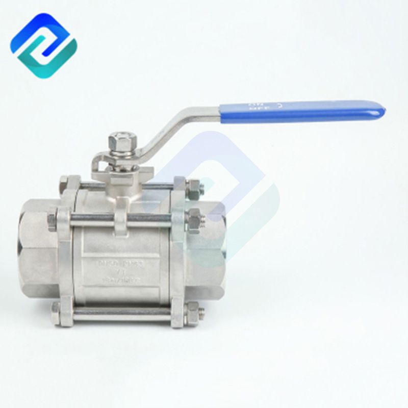 Hot selling stainless steel 3 pcs 1/4~4 inch stainless steel 304/316 ball valve