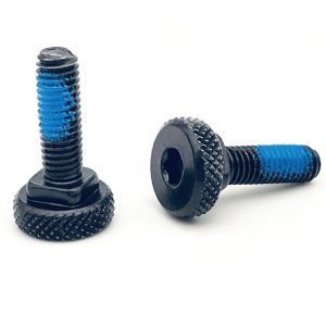 knurled socket head cap screw