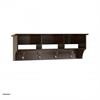 View a large image of the Prepac Sonoma Collection 3-Cubbie Wall Shelf Espresso EEC-4816 here.