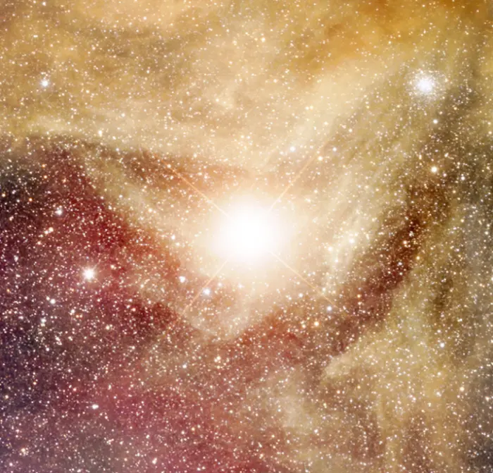 nebulosity around antares