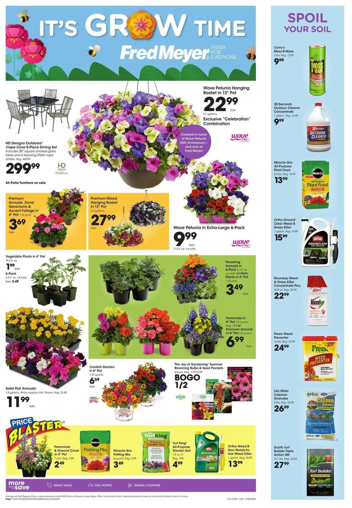 Fred Meyer Garden Weekly Ad from April 22