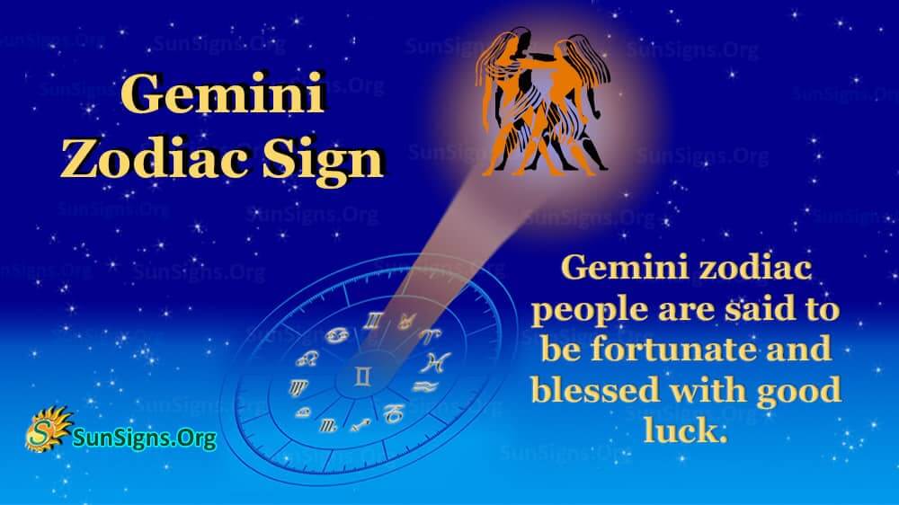 gemini zodiac sign