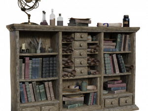 Bookshelf PNG Pic