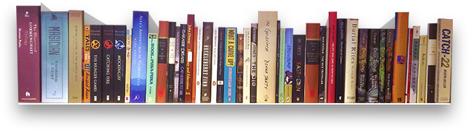 Bookshelf Wall PNG Images