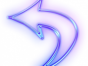 Neon Arrow PNG