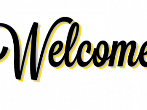 welcome sign, greeting message, hospitality decor, friendly invitation, Welcome PNG