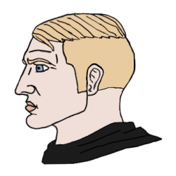 Chad Meme PNG Image