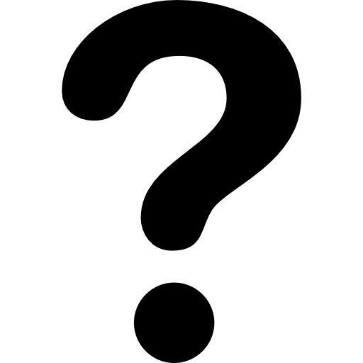 Question mark, classic font, punctuation symbol PNG