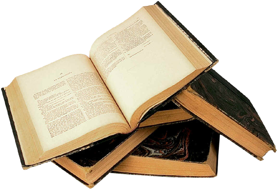 open books, stacked literature, vintage texts, educational resources, Book PNG