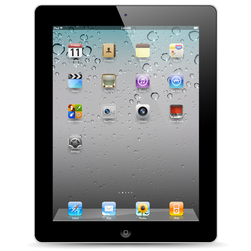 tablet, touchscreen device, mobile computing, digital media player, iPad PNG