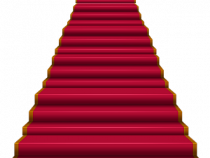 red carpet, grand entrance, luxury staircase, event decor, Stairs PNG