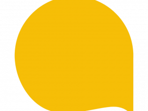 yellow speech bubble, communication icon, dialogue symbol, chat graphic, Shape PNG