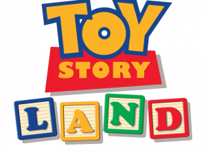 Toy Story Land, Disney theme park, animated attractions, family entertainment, Toy Story PNG