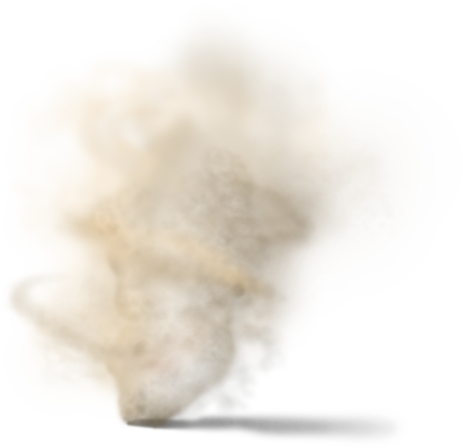 dust cloud, smoke effect, explosion illustration, atmospheric texture, Wind PNG