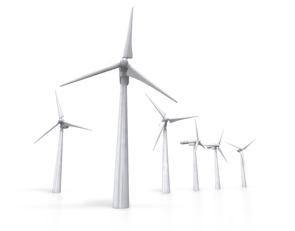 wind turbines, renewable energy, clean power, sustainable technology, Wind PNG