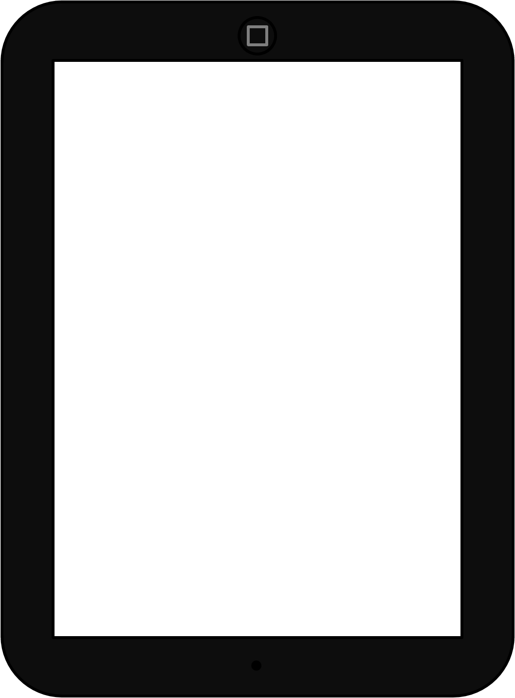 blank page, empty canvas, white background, minimal design, iPad PNG