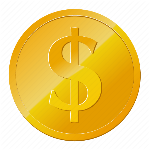 Gold Dollar PNG Pic