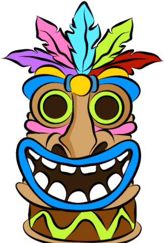 Cropped Tiki%2bpng (335x480), Png Download