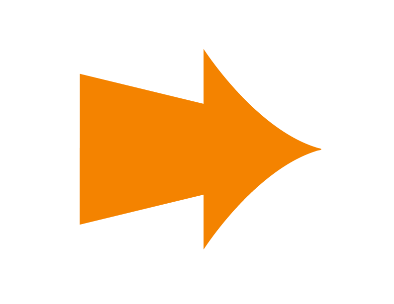 orange arrow png