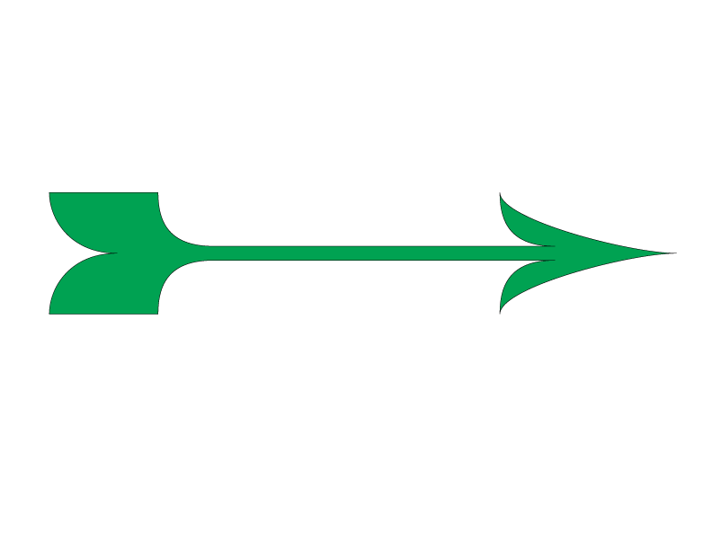 green arrow png