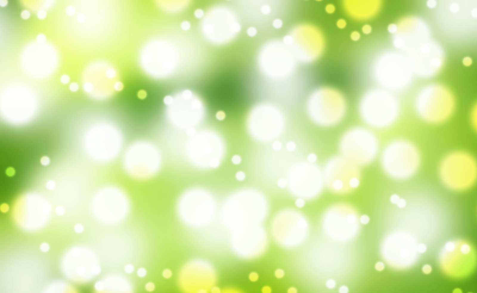 green bokeh background