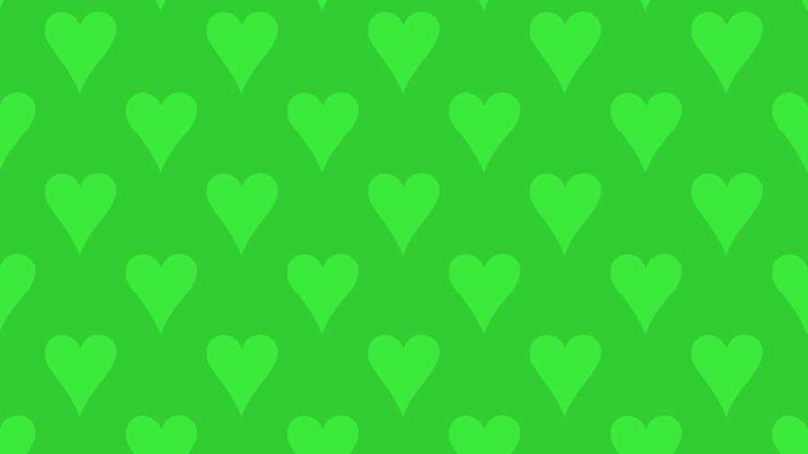 green heart background image