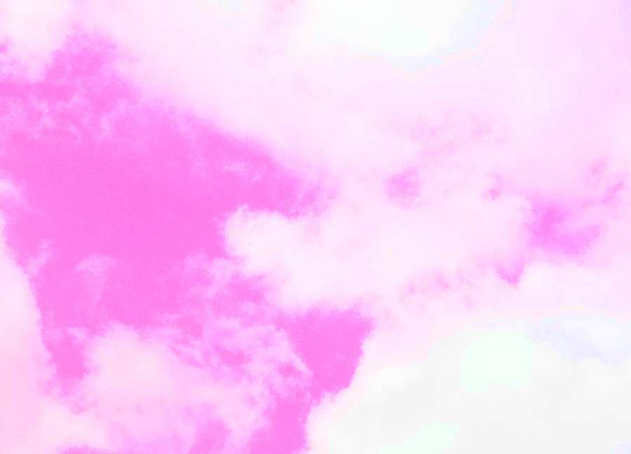 pink cloud summer background