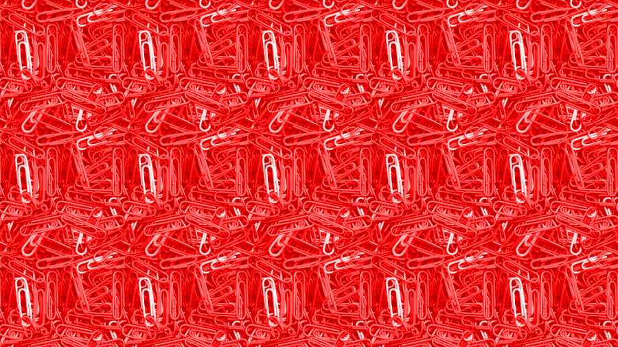 red paper clip stock photos