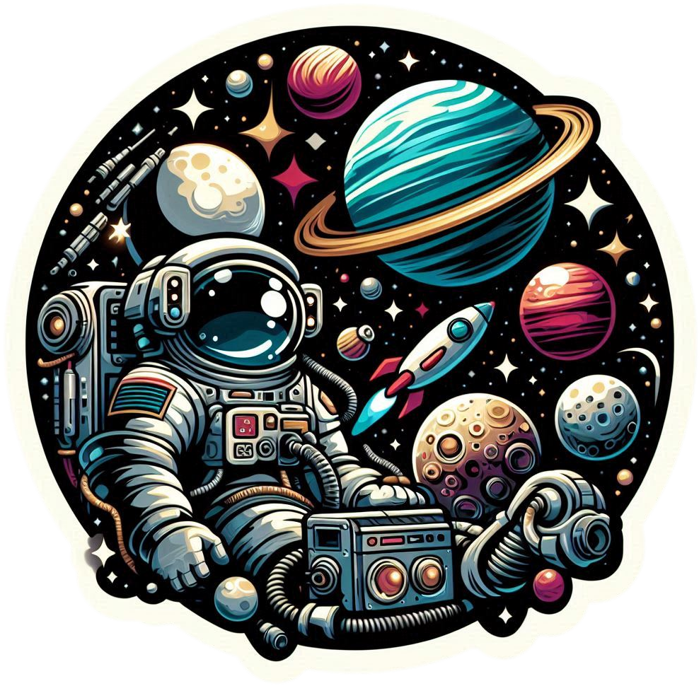 space day artwork png