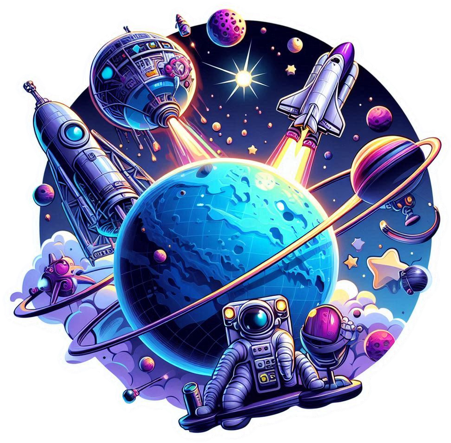 space themed png