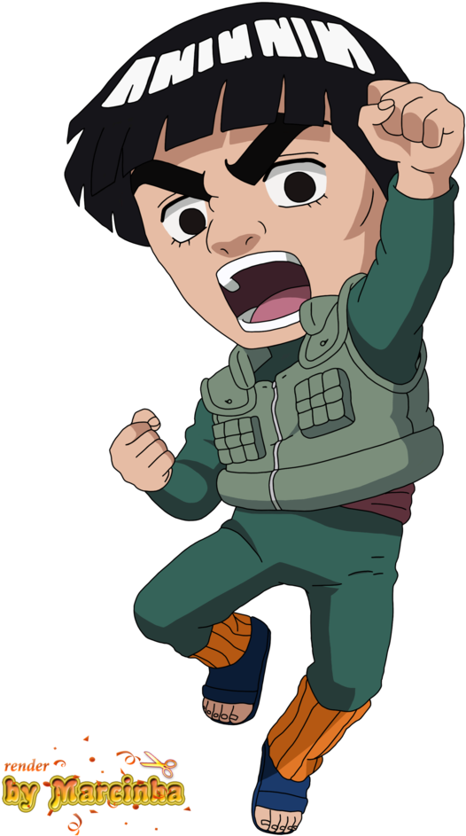 Might Guy Image, Art, Character Free PNG