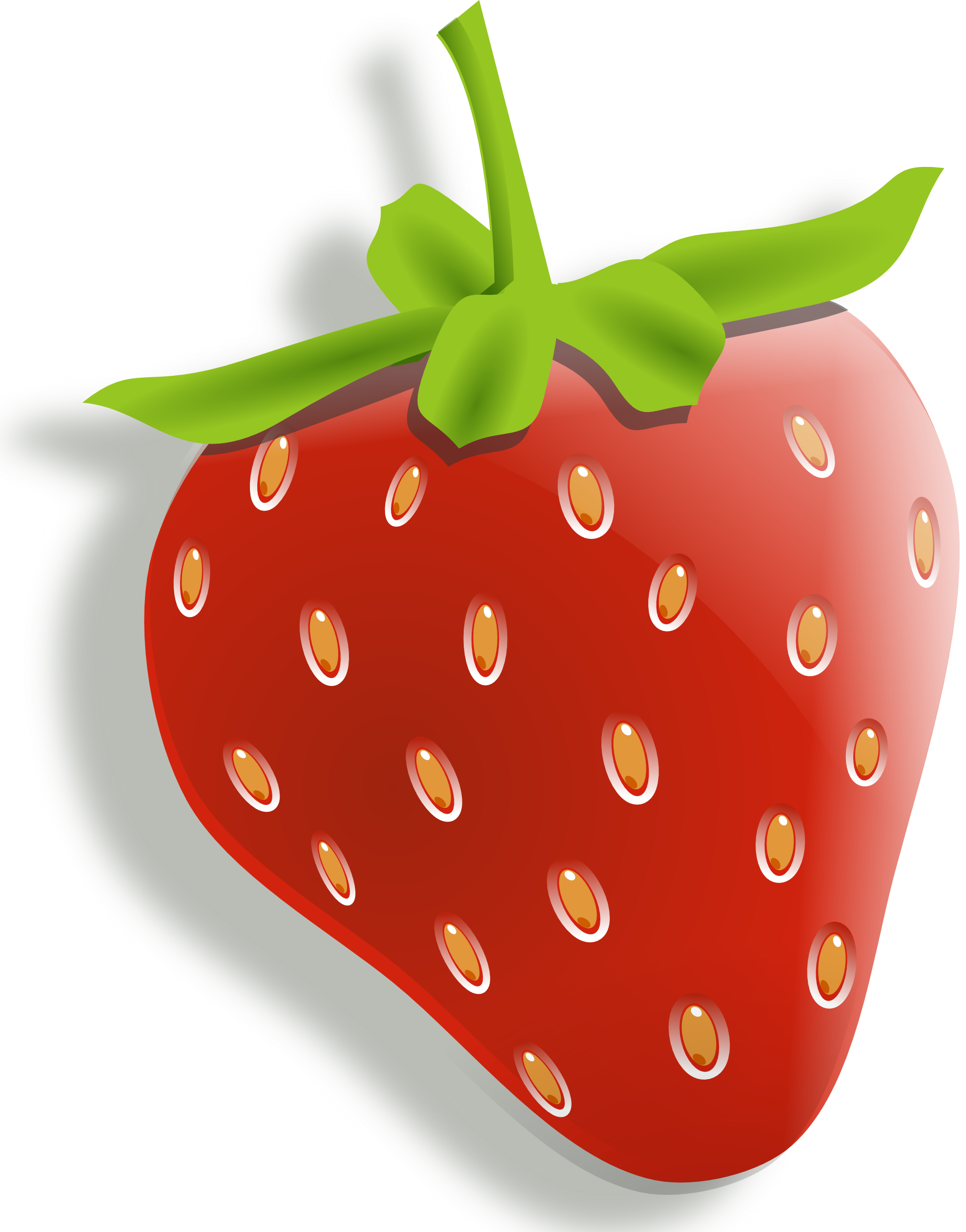 Strawberry Clip, Berry Vector, Fruit Art Free PNG