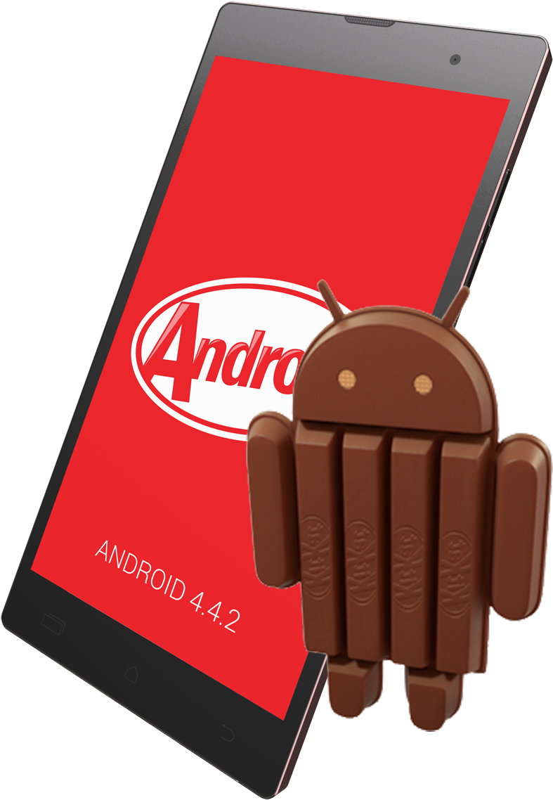 Android Kitkat Transparent