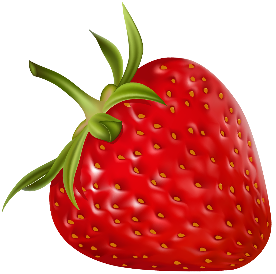 Bright Berry Visuals, Radiant Fruit Icon, Vibrant Strawberry Graphic Transparent PNG