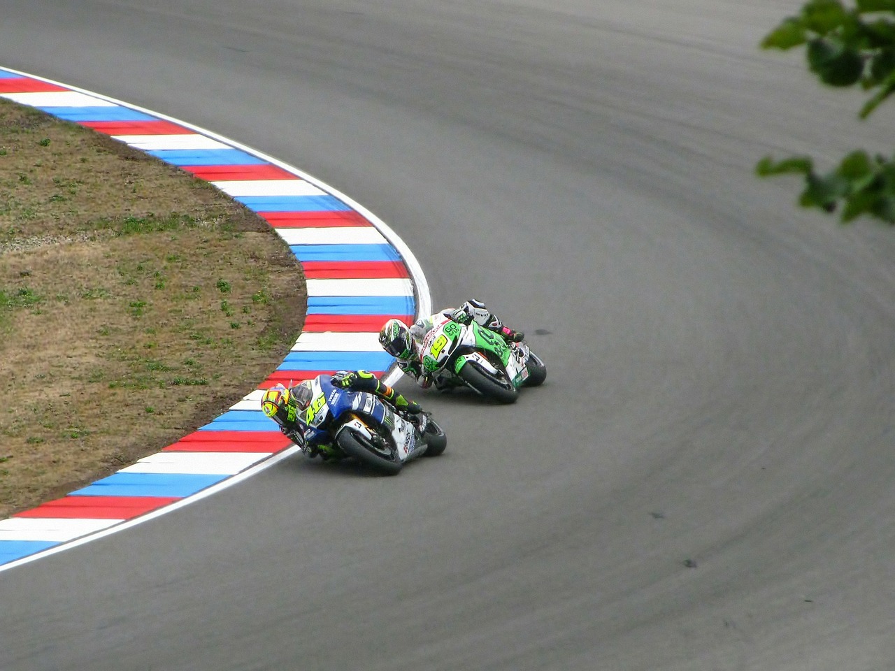 Valentino Rossi and Alvaro Bautista