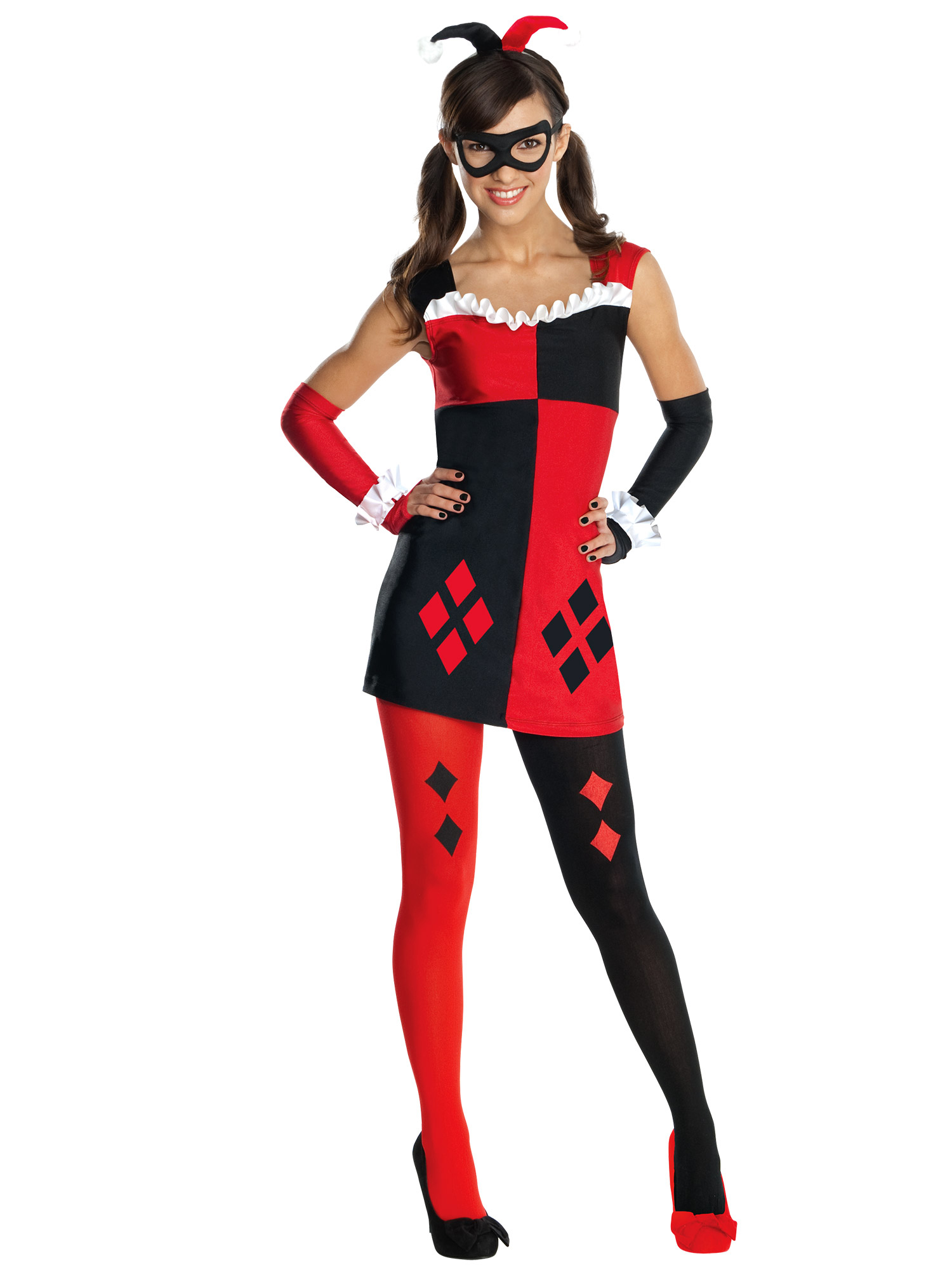 DC Comics Harley Quinn Tween Costume - PartyBell.com