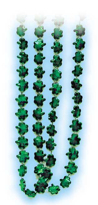 Shamrock Bead Necklace