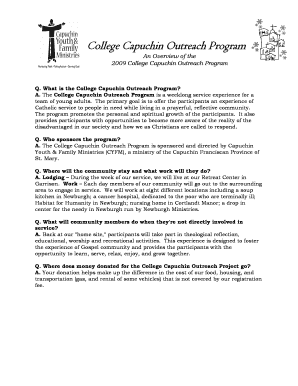 First meeting agenda example - Companion in Service Ques., sample ltr and form