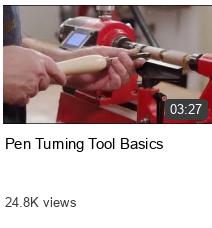 Pen Turning Tool Basics