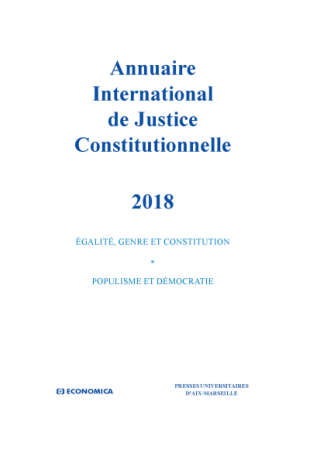 vignette collection Annuaire international de justice constitutionnelle