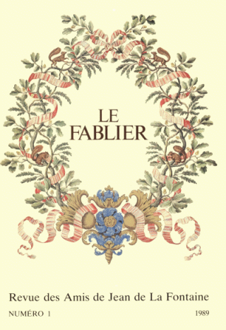 vignette collection Le Fablier. Revue des Amis de Jean de La Fontaine