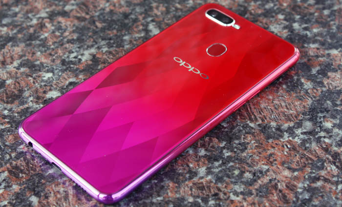 Oppo F9 back Side