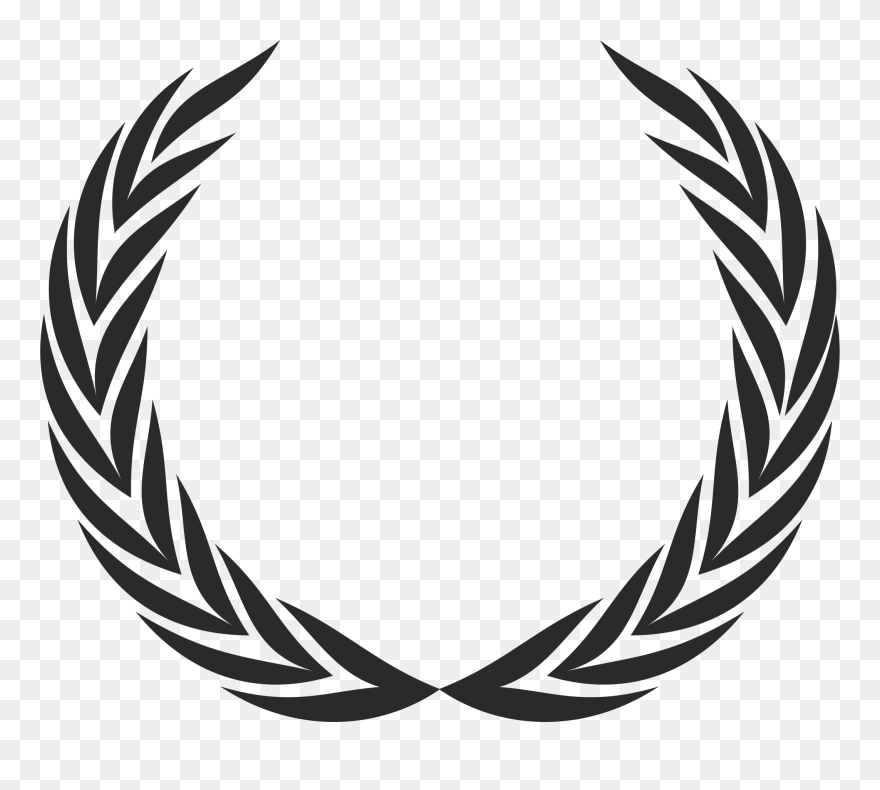 Laurel Wreath Clip Art Olive Wreath Vector Graphics - Logo Olive Branch Png Transparent Png