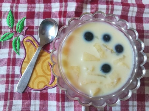 Fruit Custard Recipe, How To Make Fruit Custard Recipe, Homemade Custard - Plattershare - Recipes, food stories and food lovers