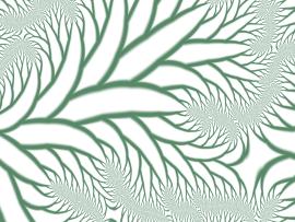 Fractal Chaos Backgrounds