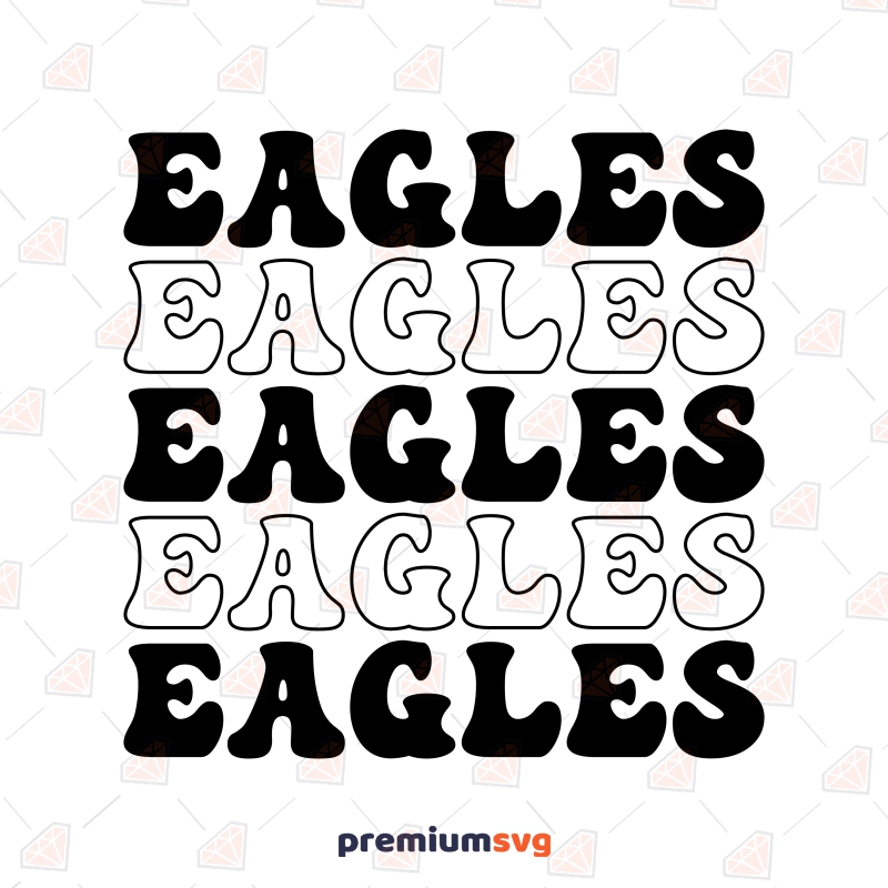 NFL Philadelphia Eagles Logo SVG Files for Cricut Sublimation Files ...