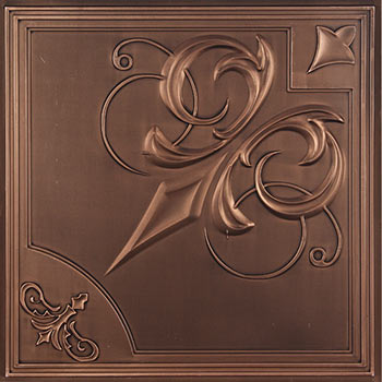 Paris Ceiling Tile - Antique Bronze