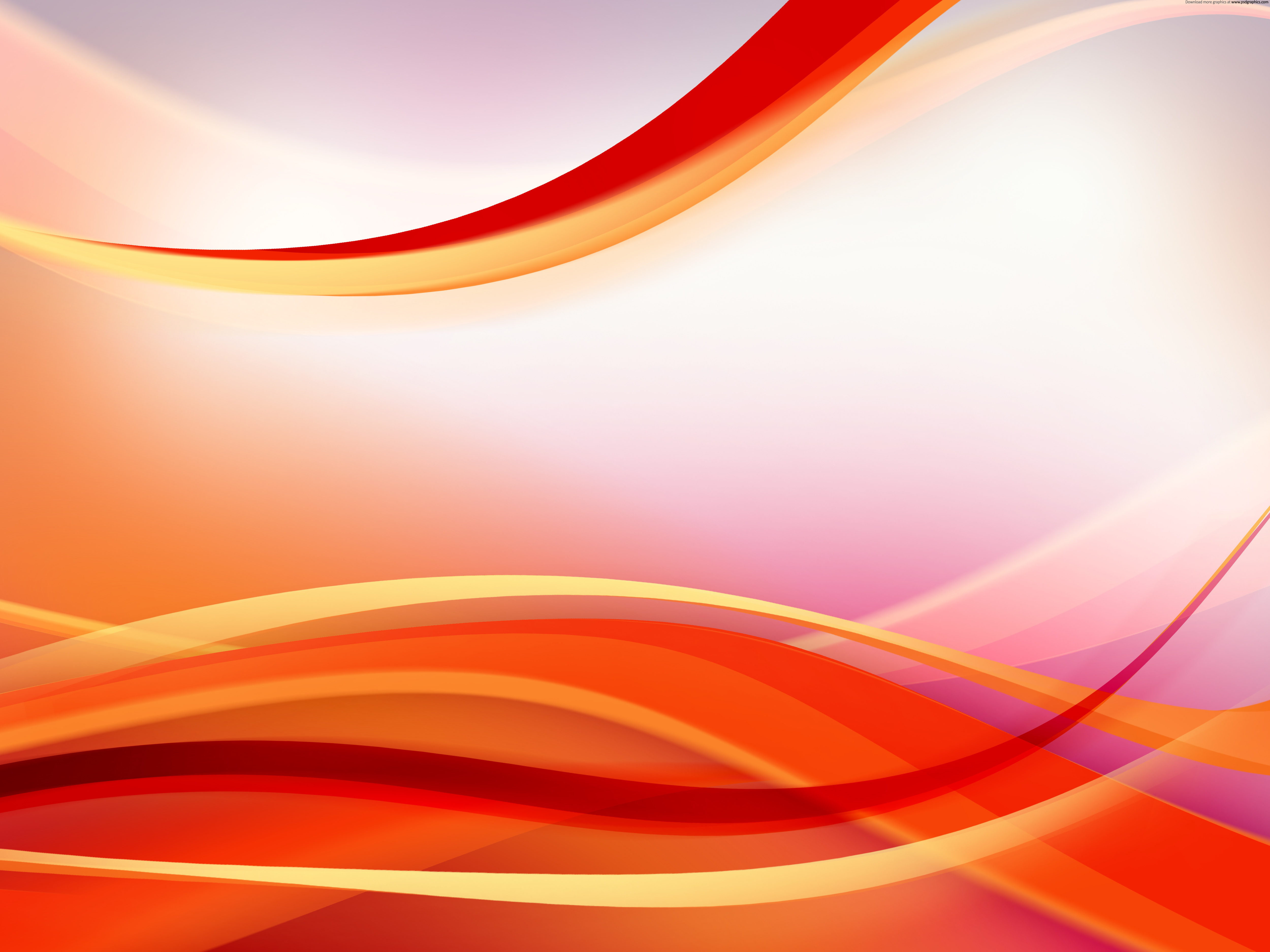 Red and yellow flowing background | PSDgraphics