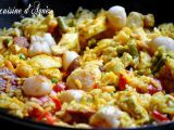 Recette Poêlée façon paella