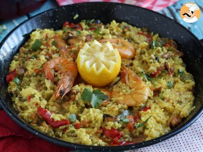 Recette Paella super rapide au cookeo